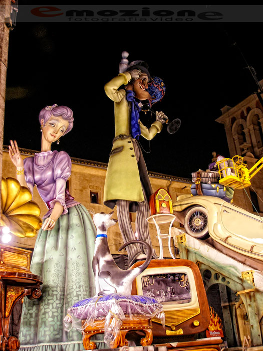 Falla de la Plaza del Pilar