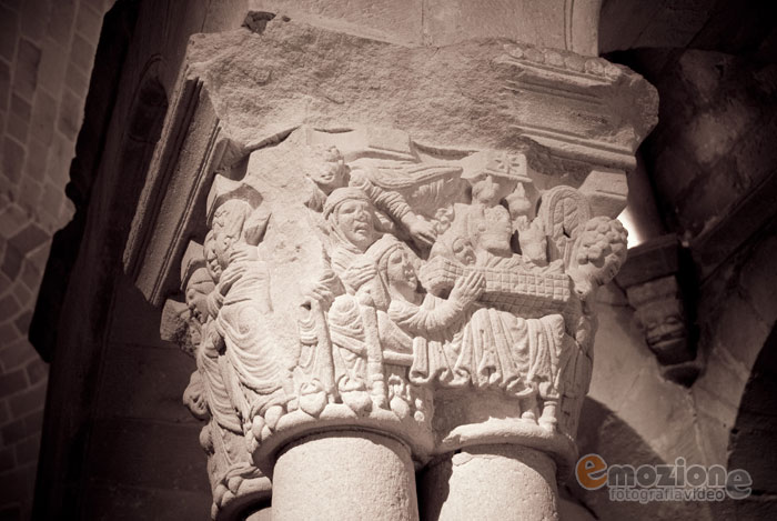 _dsc0125 Detalle capitel Monasterio de San Juan de Duero