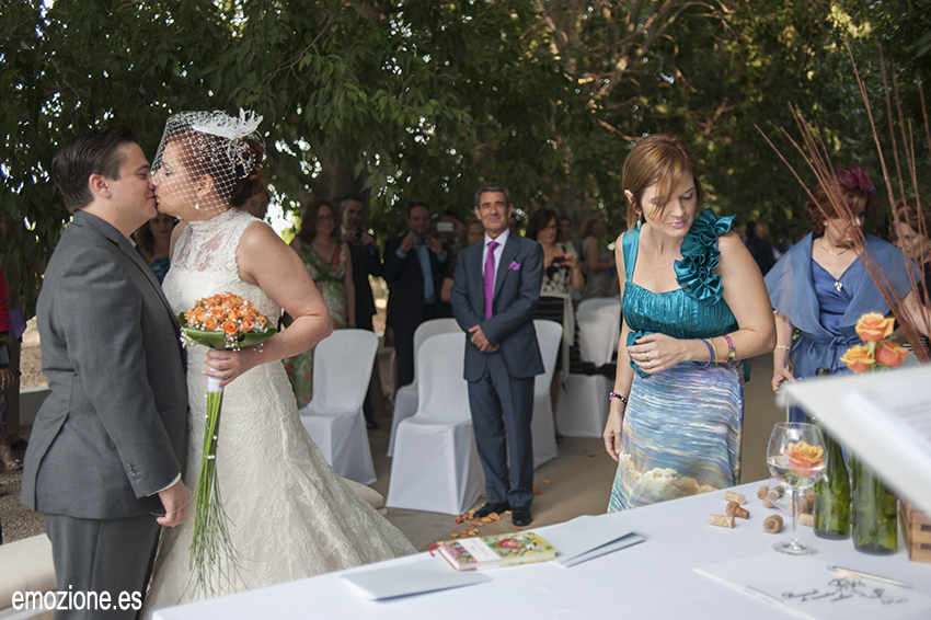 Fotos de boda en Masía Aldamar. Fotografías de Sergio y Verónica.