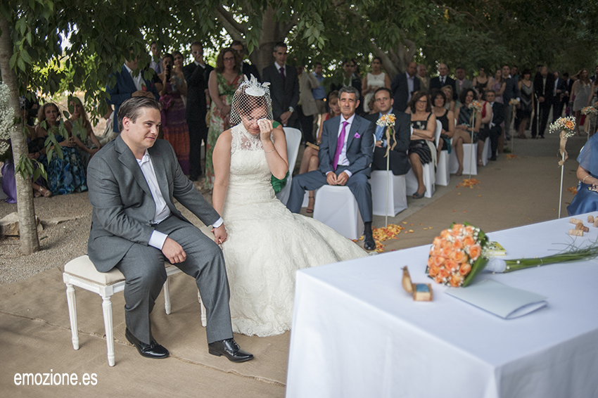 Fotos de boda en Masía Aldamar. Fotografías de Sergio y Verónica.